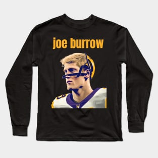 joe burrow cute graphic design Long Sleeve T-Shirt